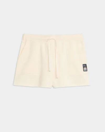 Salt Life Salty Mind Ocean Washed Fleece Short In Neutral