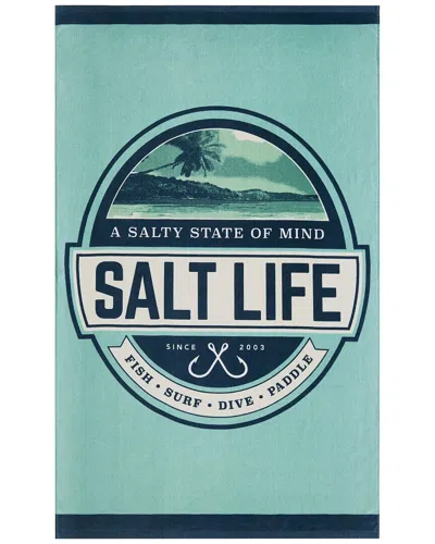 Salt Life Salty State Of Mind Beach Towel