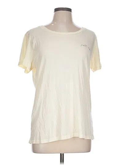 Pre-owned Salt Life Short Sleeve T-shirt In Ivory