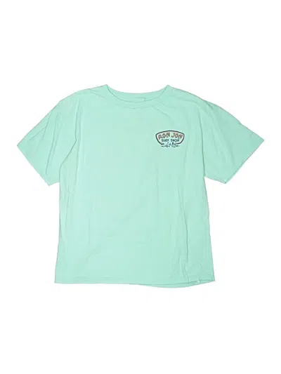 Pre-owned Salt Life Kids' Short Sleeve T-shirt In Teal