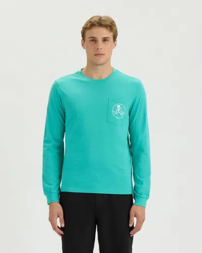 Salt Life Skull And Poles Long Sleeve Tee In Multi
