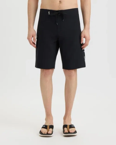 Salt Life Stealth Bomerz Microfiber Boardshort In Black