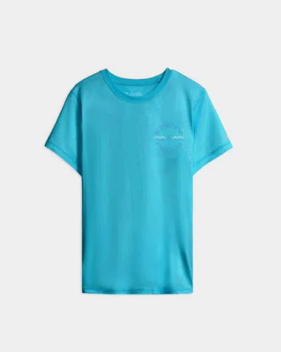 Salt Life Sun Salt Soul Performance Short Sleeve Tee In Blue