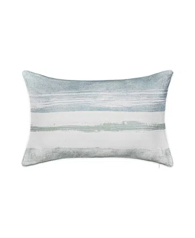 Salt Life Surf Boudoir Decorative Pillow, 12" X 20" In Aqua