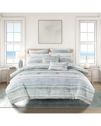 Salt Life Surf Comforter Set In Gray