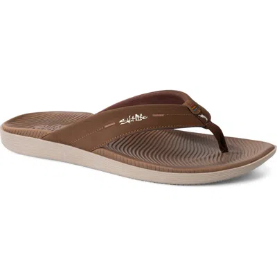 Salt Life The Drift Flip Flop In Brown