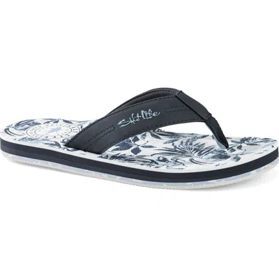 Salt Life The Harbor Flip Flop In Blue