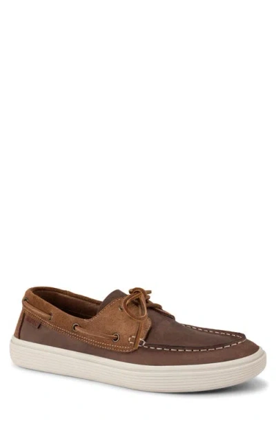 Salt Life The Mariner Boat Shoe In Brown