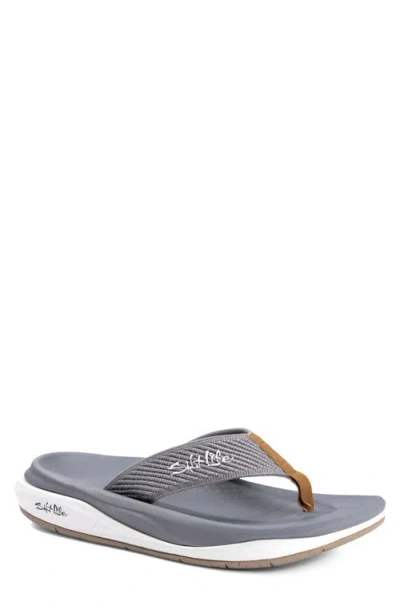 Salt Life The Saltwater Flip Flop In Gray