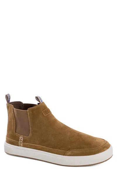 Salt Life The Shoretide Chelsea Boot In Cognac