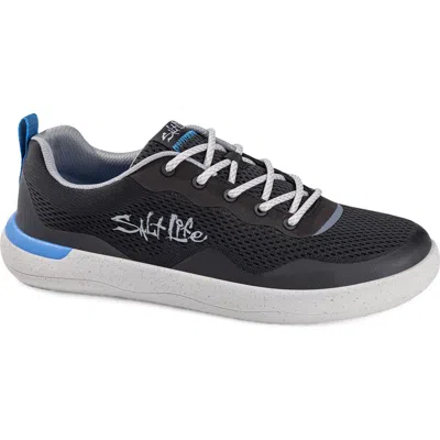 Salt Life The Tidewalker Water Friendly Sneaker In Black