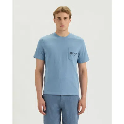 Salt Life Tipsy Crab Short Sleeve Tee In Blue