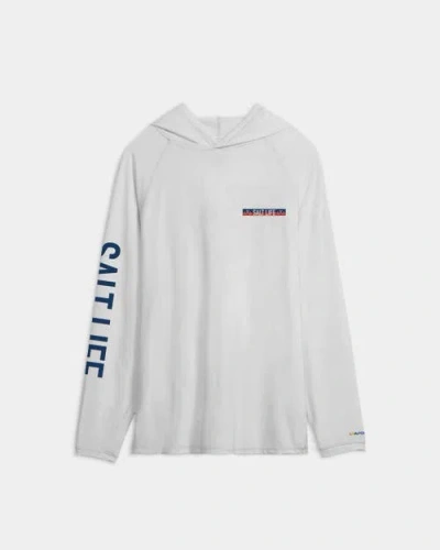 Salt Life Tuna Tournament Performance Hoodie In Multi