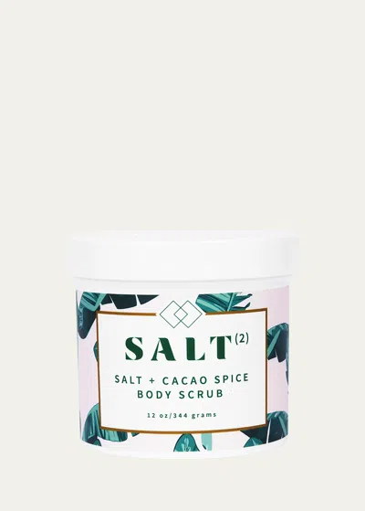 Salt Live Energized Salt And Cacao Spice Body Scrub, 12 Oz.