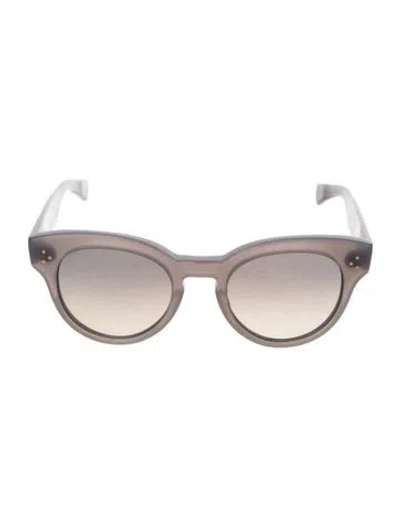 Pre-owned Salt Lorna Round Sunglasses In Gray