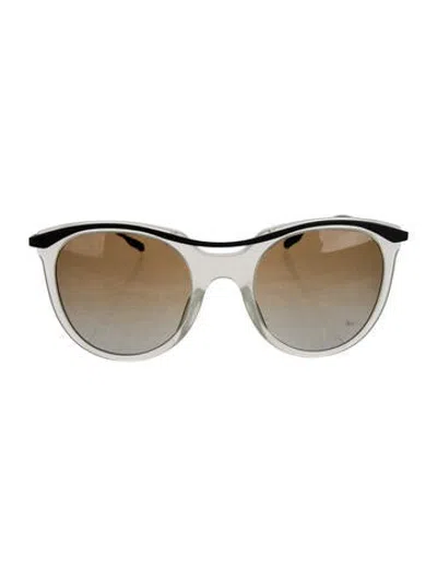 Pre-owned Salt Oversize Gradient Sunglasses In Black/clear