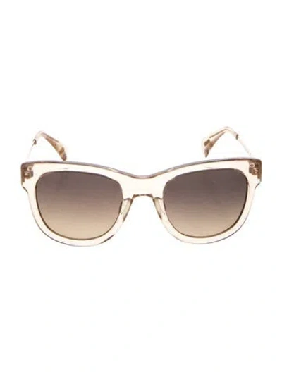 Pre-owned Salt Oversize Gradient Sunglasses In Multi