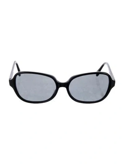 Pre-owned Salt Oversize Tinted Sunglasses In Black
