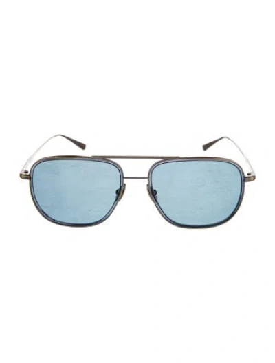 Pre-owned Salt Square Tinted Sunglasses In Gold