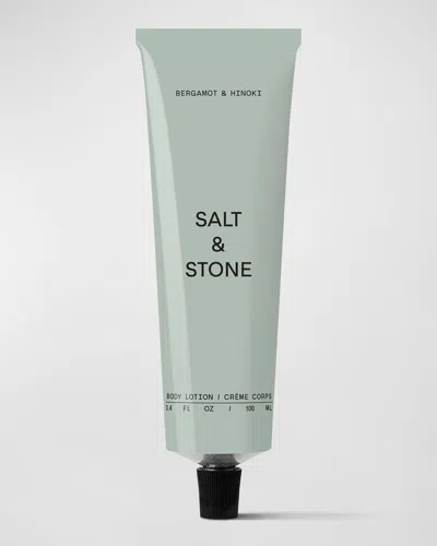 Salt & Stone Bergamot & Hinoki Body Lotion, 3.4 Oz. In White