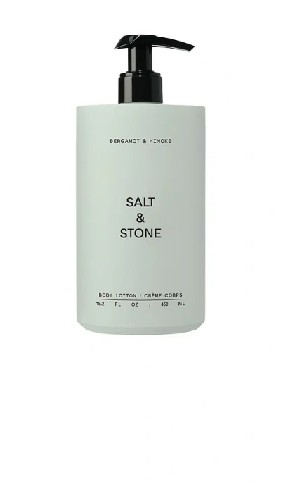 Salt & Stone Bergamot & Hinoki Body Lotion In Beauty: Na