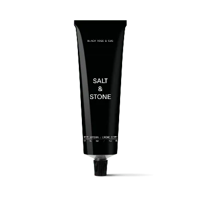 Salt & Stone Black Rose & Oud Body Lotion 100ml In White