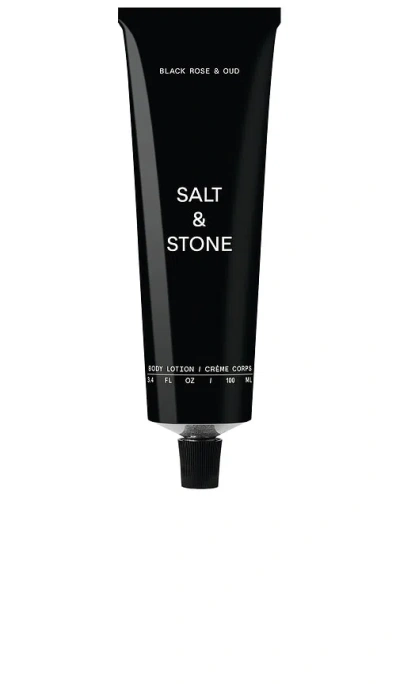 Salt & Stone Black Rose & Oud Body Lotion 100ml In Beauty: Na