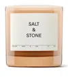 SALT & STONE BLACK ROSE & OUD CANDLE (240G)
