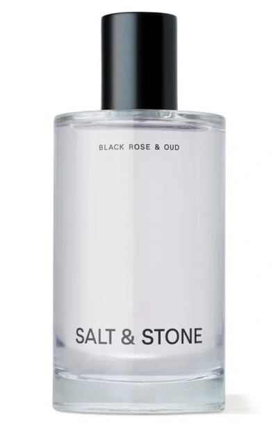 Salt & Stone Black Rose & Oud Body And Hair Fragrance Mist 3.4 oz / 100 ml In Black Rose And Oud