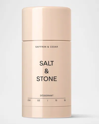 Salt & Stone Saffron And Cedar Deodorant, 7.5 G