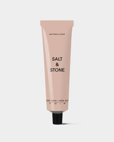 Salt & Stone Saffron And Cedar Hand Cream, 2 Oz.