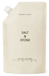 Salt & Stone Bergamot & Hinoki Refillable Body Wash With Niacinamide + Probiotic 32 oz In No Color