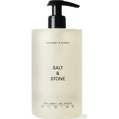 Salt & Stone Bergamot & Hinoki Body Wash In Regular