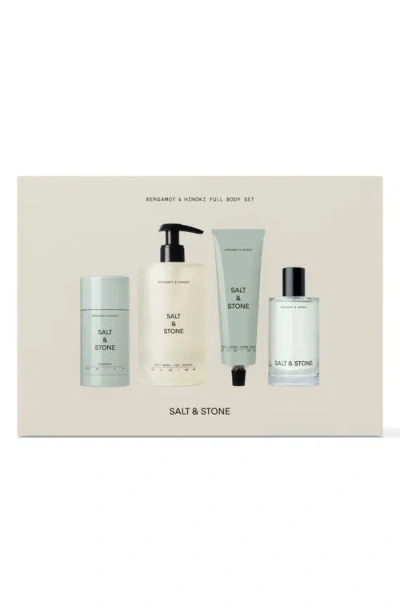 Salt & Stone Bergamot & Hinoki Full-size Body Care Set (nordstrom Exclusive) (limited Edition) $121 In No Color