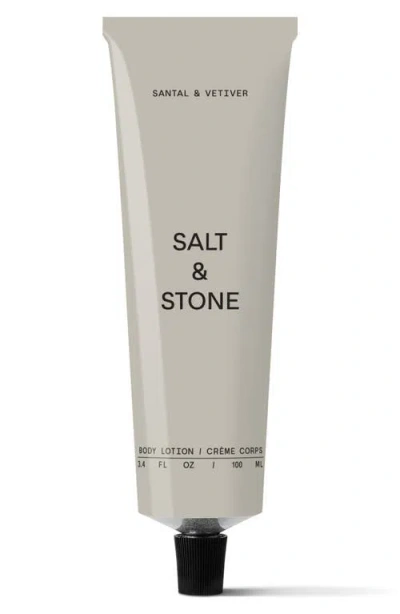 Salt & Stone Body Lotion In Santal And Vetiver
