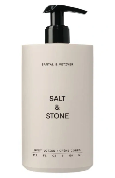 Salt & Stone Body Lotion In Santal & Vetiver