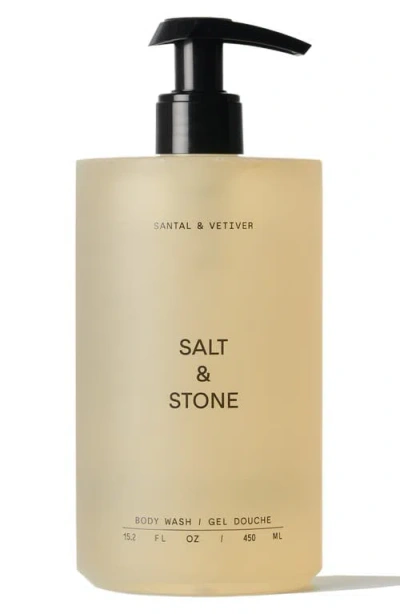 Salt & Stone Santal & Vetiver Body Wash In Regular