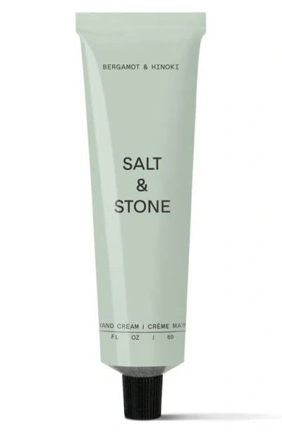 Salt & Stone Santal & Vetiver Hand Cream In Bergamot & Hinoki