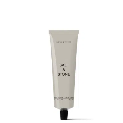 Salt & Stone Santal & Vetiver Body Lotion 100ml In White