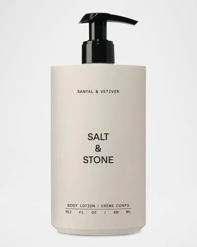 Salt & Stone Santal & Vetiver Body Lotion, 15 Oz.