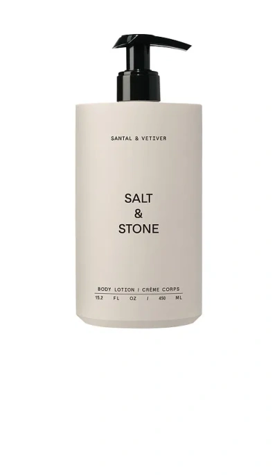 Salt & Stone Santal & Vetiver Body Lotion In Beauty: Na