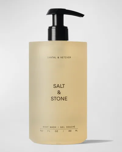 Salt & Stone Santal & Vetiver Body Wash In White