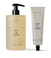 Salt & Stone Santal & Vetiver Body Wash And Lotion Duo