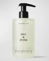 SALT & STONE SPIRULINA & YUZU FACIAL CLEANSER, 7.2 OZ.