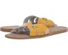 Salt Water Sandals Salt Water Sandal By Hoy Shoes Classic Slide Girls Us 9 Mustard Leather Khd933 In Yellow