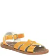 Salt Water Sandals Women's Adult To Infant Original Flat Sandals In Mustard