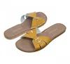 Salt Water Sandals Women's Classic Slides Sandal In Mustard In Yellow