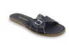 Salt Water Sandals Women's Classic Slides Sandal In Navy In Blue