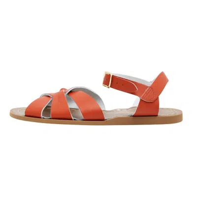 Salt Water Sandals Women's Original Handstitched Sandal In Paprika In Multi