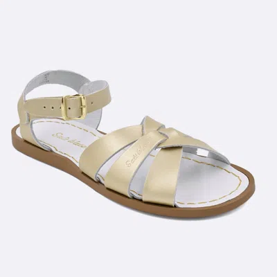 Salt Water Sandals Women's Original Premium Sandals In Gold In Neutral